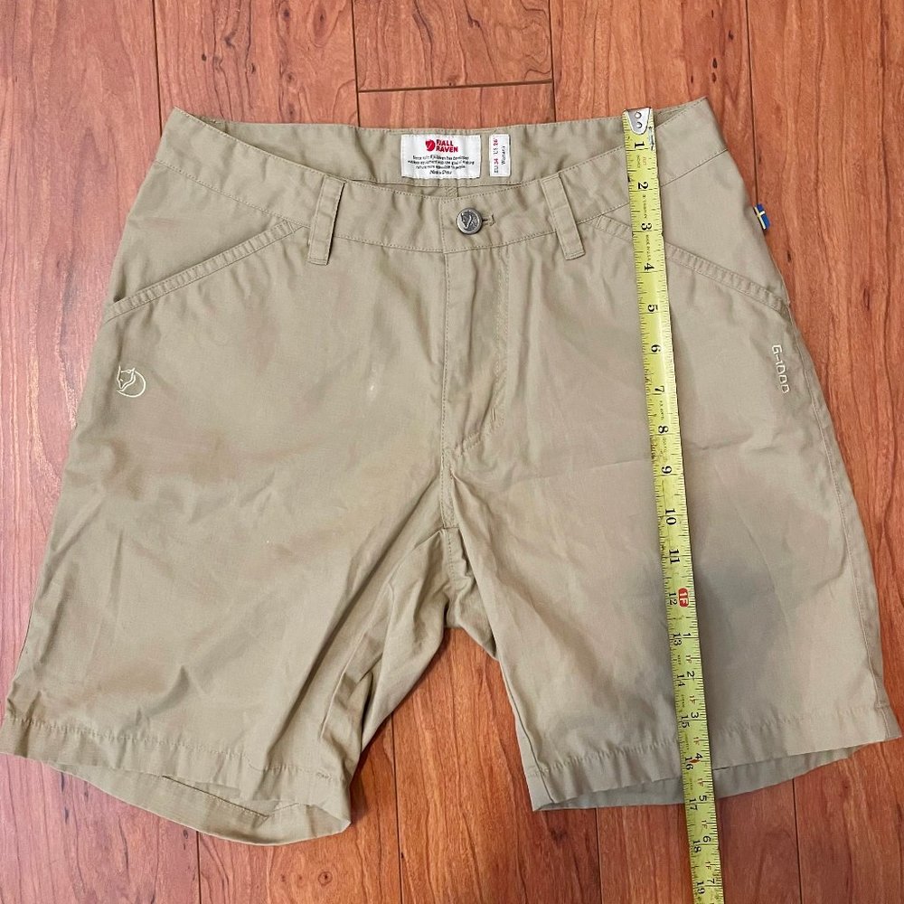 FJALL RAVEN Khaki High Coast Shorts Hiking Women's small